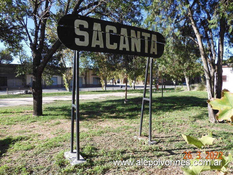 Foto: Estacion Sacanta - Sacanta (Córdoba), Argentina
