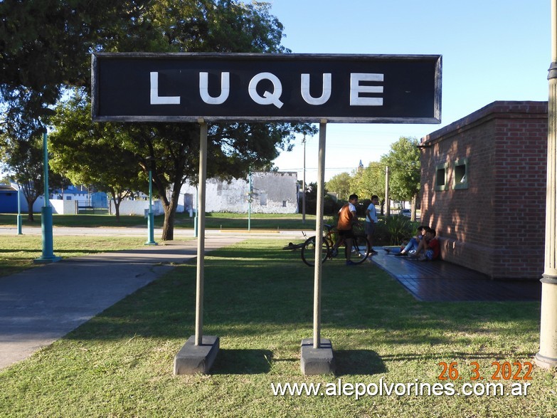 Foto: Estacion Luque - Luque (Córdoba), Argentina