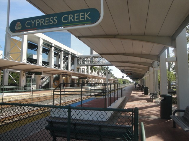 Foto: estación de Tri-Rail - Cypress Creek (Florida), Estados Unidos