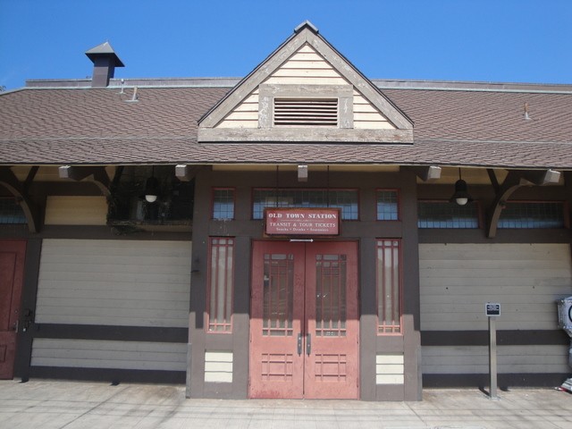 Foto: estación Old Town del metrotranvía (San Diego Trolley) - San Diego (California), Estados Unidos