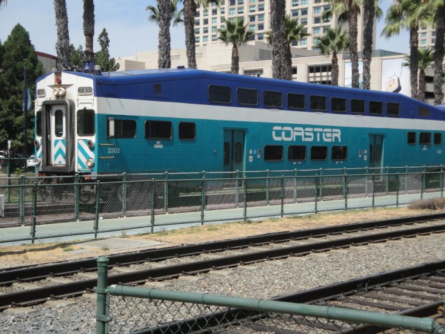 Foto: tren Coaster en la estación de San Diego - San Diego (California), Estados Unidos