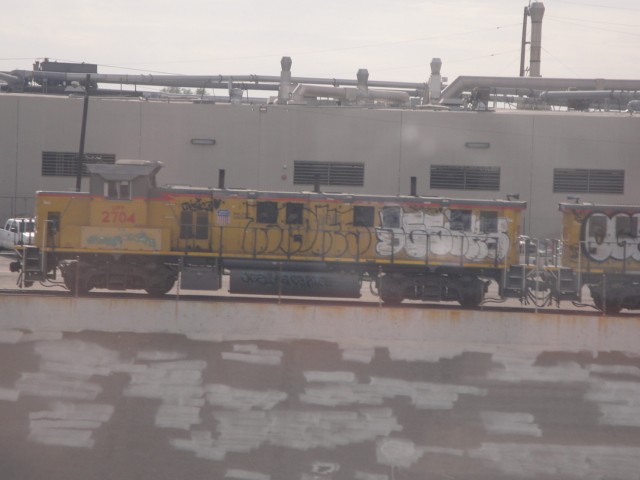 Foto: locomotora de Union Pacific - Los Ángeles (California), Estados Unidos