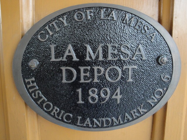 Foto: ex estación, ahora museo - La Mesa (California), Estados Unidos
