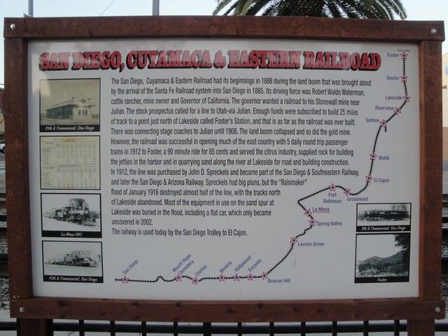 Foto: ex estación, ahora museo - La Mesa (California), Estados Unidos