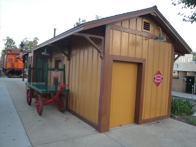 Foto: ex estación, ahora museo - La Mesa (California), Estados Unidos