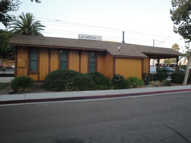 Foto: ex estación, ahora museo - La Mesa (California), Estados Unidos