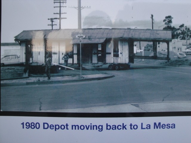 Foto: ex estación, ahora museo - La Mesa (California), Estados Unidos