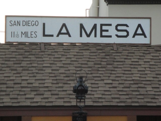 Foto: ex estación, ahora museo - La Mesa (California), Estados Unidos