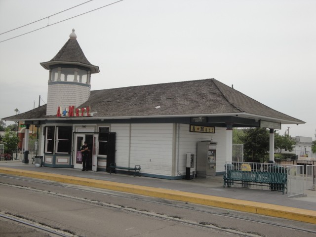 Foto: réplica de la estación original - Lemon Grove (California), Estados Unidos