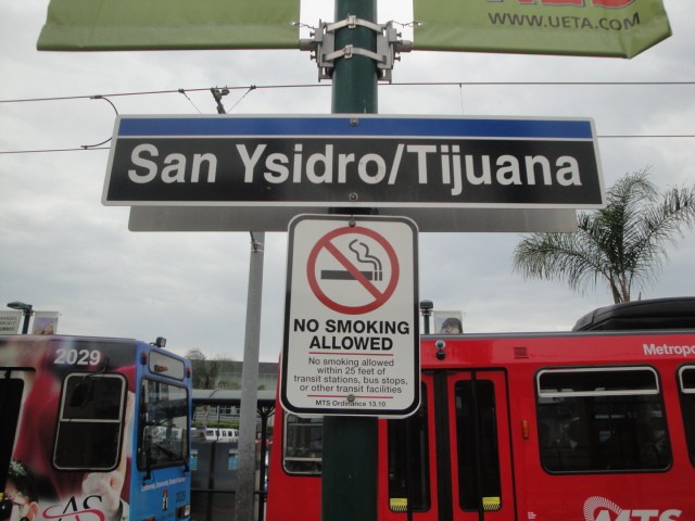 Foto: estación San Ysidro/Tijuana del metrotranvía - San Ysidro (California), Estados Unidos