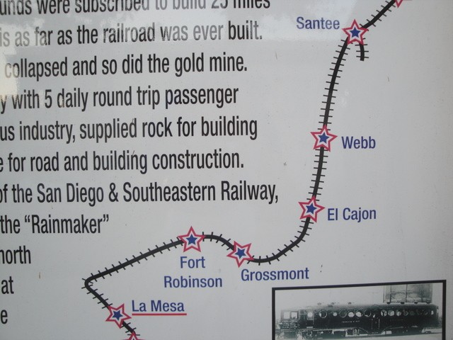 Foto: ex estación, ahora museo - La Mesa (California), Estados Unidos