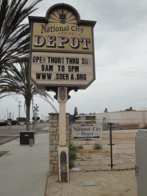 Foto: ex estación terminal del FC California Southern - National City (California), Estados Unidos
