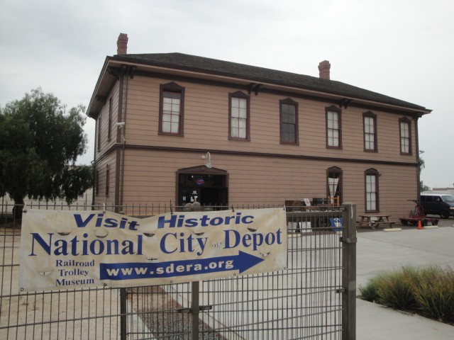 Foto: ex estación terminal del FC California Southern - National City (California), Estados Unidos