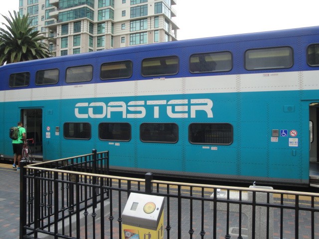 Foto: tren Coaster en la estación de San Diego - San Diego (California), Estados Unidos