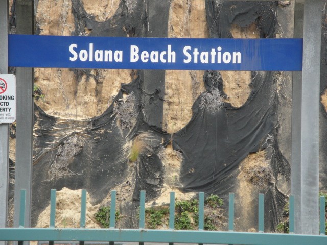 Foto: estación del Coaster - Solana Beach (California), Estados Unidos