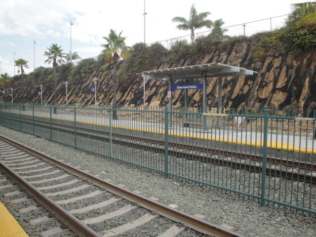 Foto: estación del Coaster - Solana Beach (California), Estados Unidos