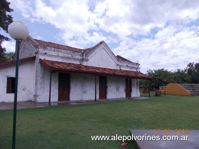 Foto: Estacion Elisa FCSF - Elisa (Santa Fe), Argentina