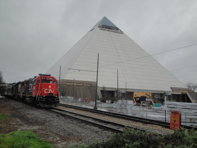 Foto: tren de Canadian National - Memphis (Tennessee), Estados Unidos