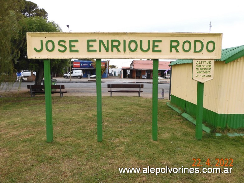 Foto: Estacion Jose Enrique Rodo ROU - Jose Enrique Rodo (Soriano), Uruguay