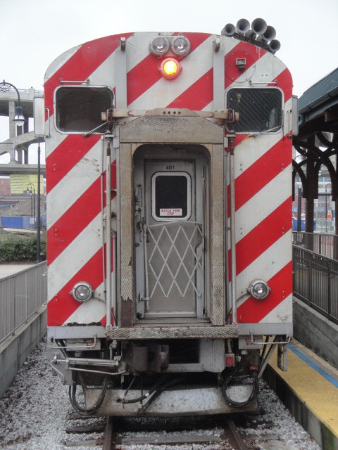 Foto: tren local Music City Star en la estación - Nashville (Tennessee), Estados Unidos