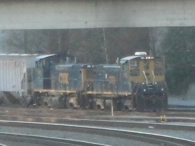Foto: tren en la zona de la ex Union Station - Nashville (Tennessee), Estados Unidos