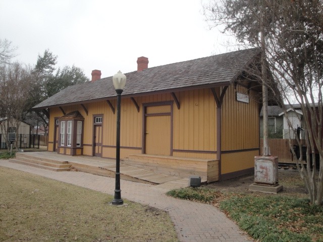 Foto: antigua estación de Clinton (Texas) - Irving (Texas), Estados Unidos