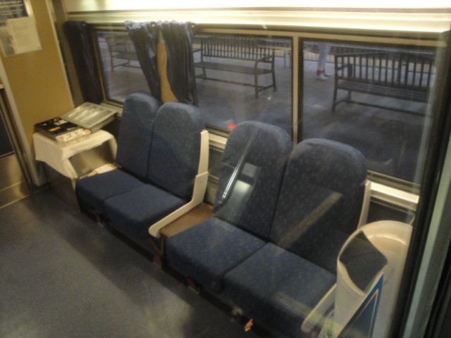 Foto: salón del tren Heartland Flyer - Oklahoma City (Oklahoma), Estados Unidos