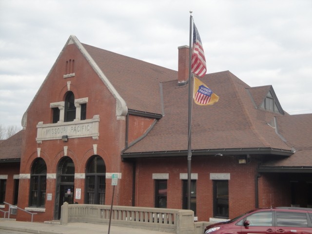 Foto: estación usada por Union Pacific - Jefferson City (Missouri), Estados Unidos