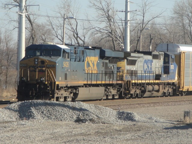 Foto: carguero de CSX Transportation - Jefferson City (Missouri), Estados Unidos