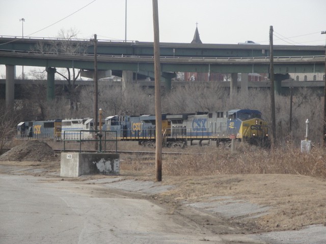 Foto: tren de CSX Transportation - Kansas City (Kansas), Estados Unidos