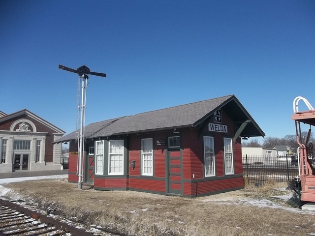 Foto: estación Welda relocada en Topeka - Topeka (Kansas), Estados Unidos