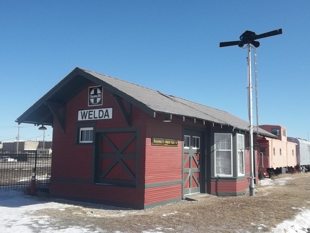 Foto: estación Welda relocada en Topeka - Topeka (Kansas), Estados Unidos