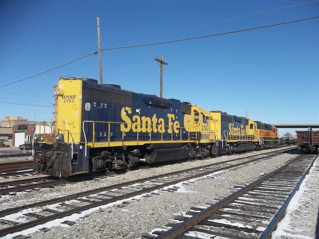 Foto: carguero en las cercanías de la estación - Topeka (Kansas), Estados Unidos