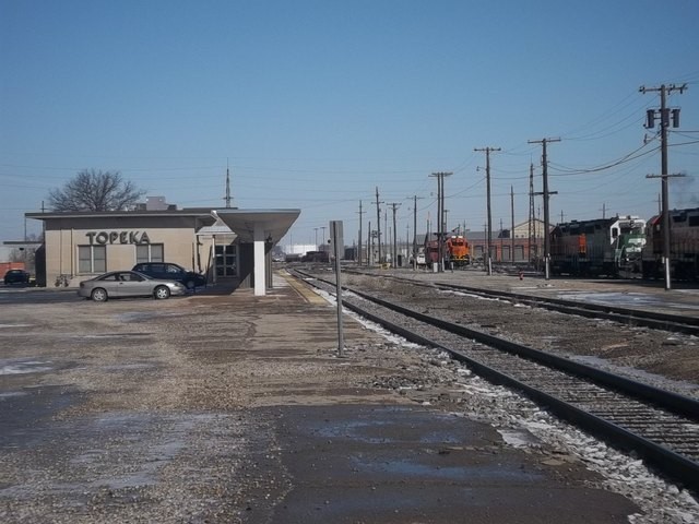 Foto: estación de Amtrak - Topeka (Kansas), Estados Unidos