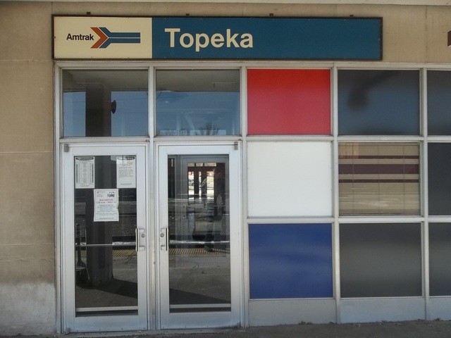 Foto: estación de Amtrak - Topeka (Kansas), Estados Unidos