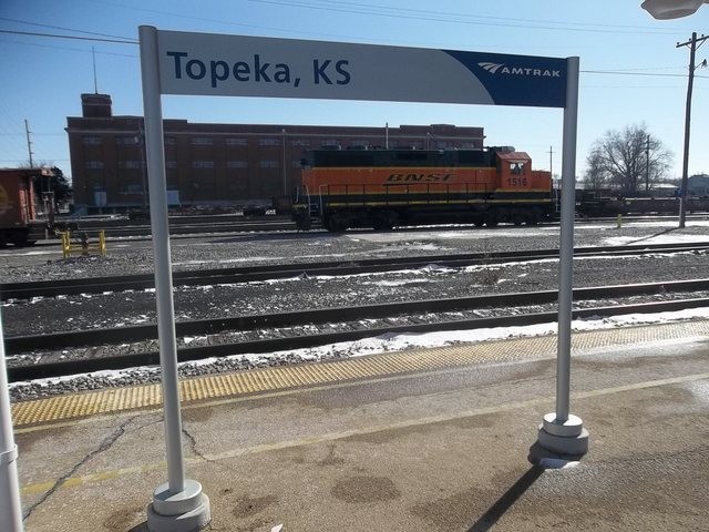 Foto: estación de Amtrak - Topeka (Kansas), Estados Unidos