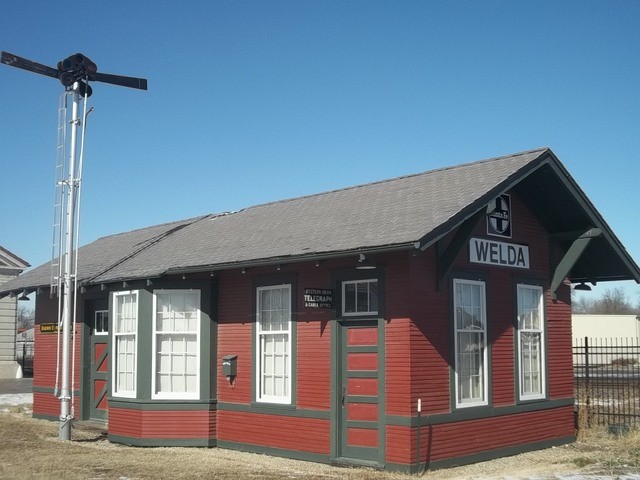 Foto: estación Welda relocada en Topeka - Topeka (Kansas), Estados Unidos