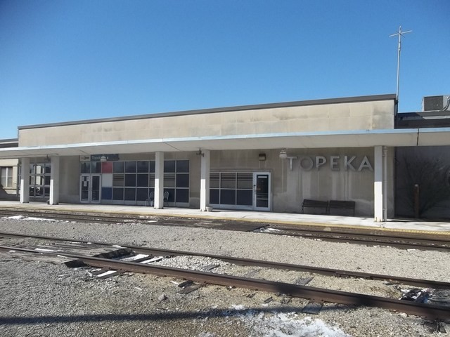 Foto: estación de Amtrak - Topeka (Kansas), Estados Unidos