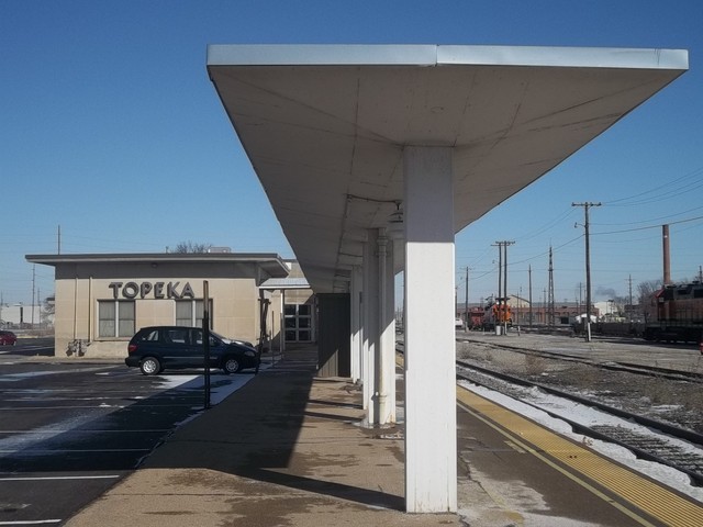 Foto: estación de Amtrak - Topeka (Kansas), Estados Unidos