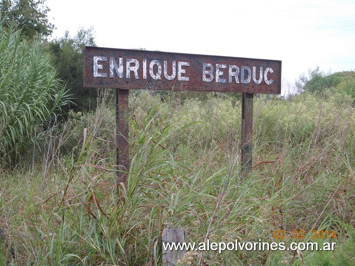 Foto: Apeadero Enrique Berduc - Enrique Berduc (Entre Ríos), Argentina