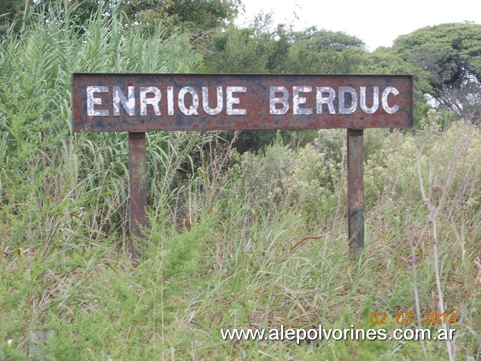 Foto: Apeadero Enrique Berduc - Enrique Berduc (Entre Ríos), Argentina