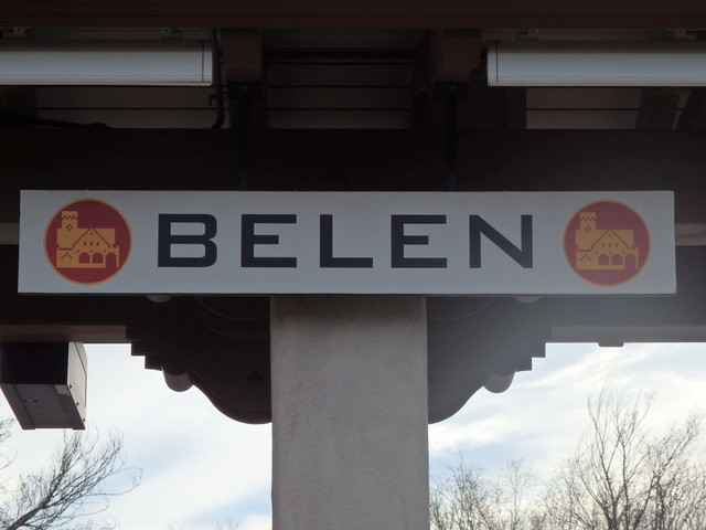 Foto: estación del Rail Runner - Belen (New Mexico), Estados Unidos
