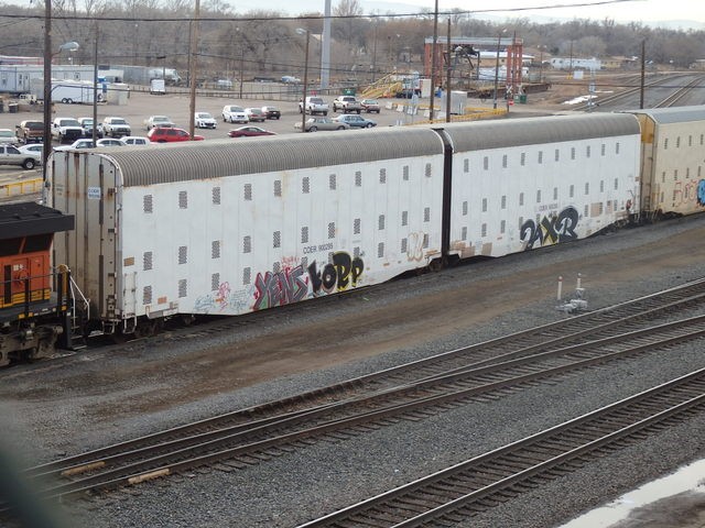 Foto: tren del FC BNSF - Belen (New Mexico), Estados Unidos