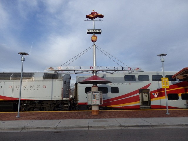 Foto: tren Rail Runner - Belen (New Mexico), Estados Unidos
