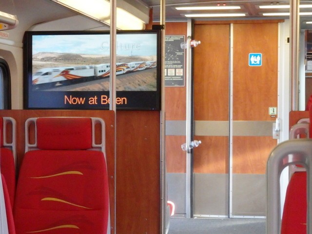 Foto: interior del tren - Tren Rail Runner (New Mexico), Estados Unidos