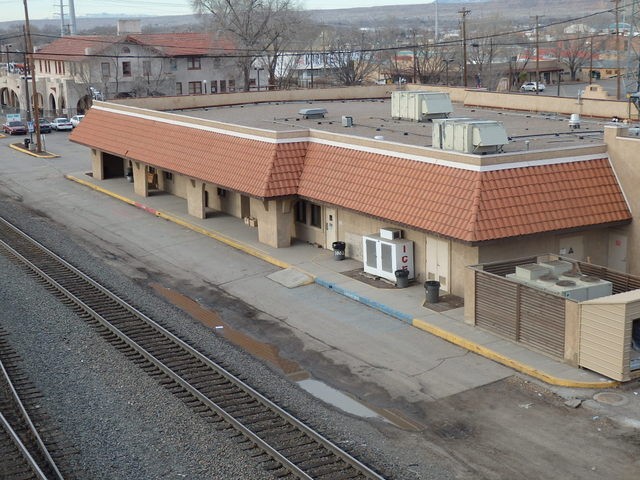 Foto: uno de los edificios del FC BNSF - Belen (New Mexico), Estados Unidos