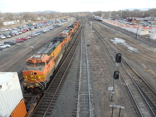 Foto: tren del FC BNSF - Belen (New Mexico), Estados Unidos