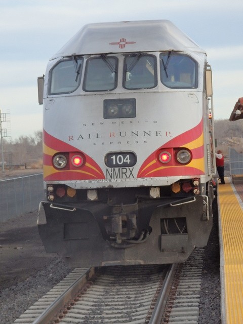 Foto: tren Rail Runner - Belen (New Mexico), Estados Unidos