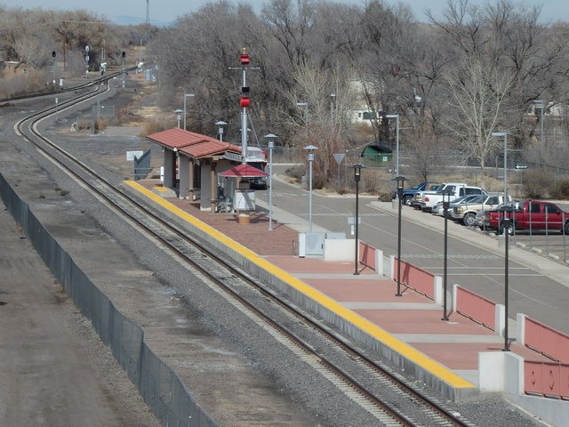 Foto: estación del Rail Runner - Belen (New Mexico), Estados Unidos