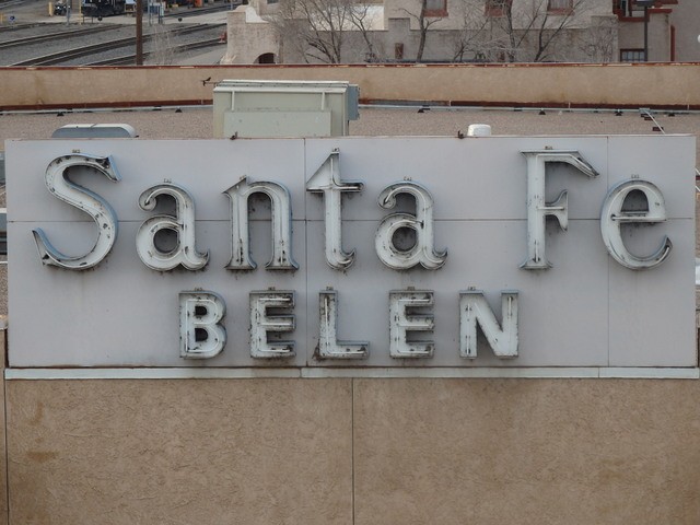 Foto: nomenclador del FC BNSF - Belen (New Mexico), Estados Unidos